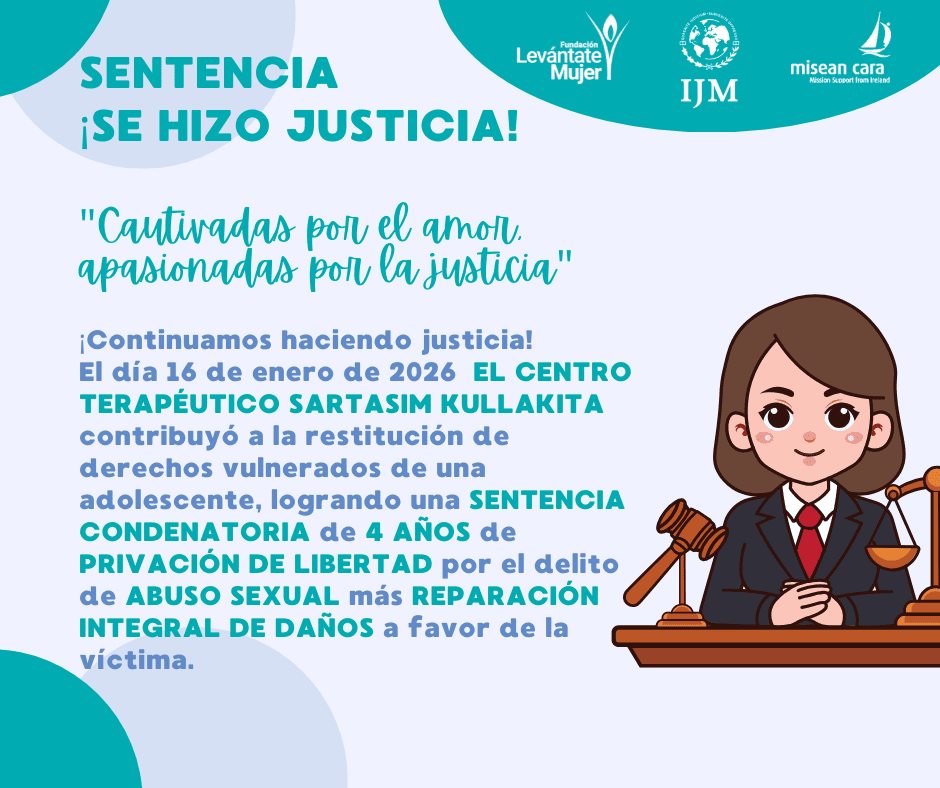 Un paso de justicia que devuelve dignidad y esperanza