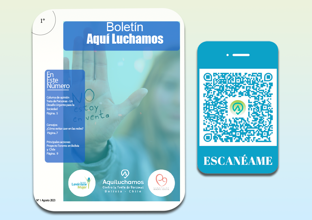 Lanzamiento. Primer Boletín Binacional de la campaña “Aquí Luchamos” 2023